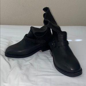 Rag & Bone Black Leather Boots